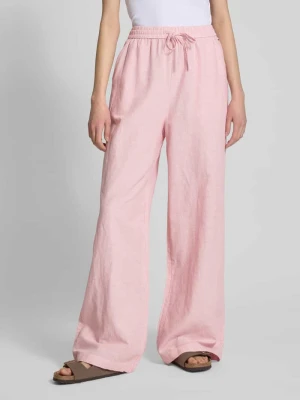 Spodnie szerokie z mieszanki bawełny i lnu Tommy Jeans