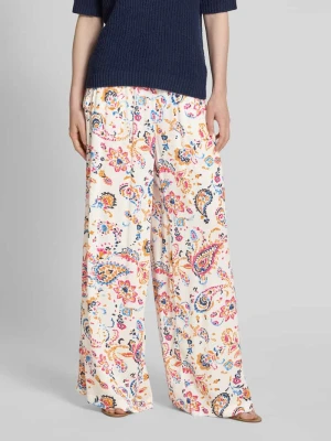 Spodnie szerokie z wiskozy model ‘MENNY’ Vero Moda