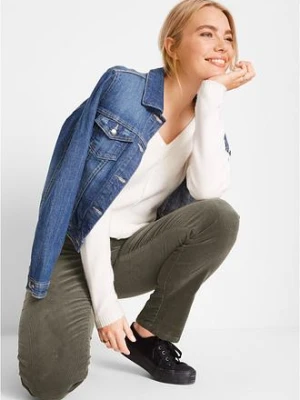 Spodnie sztruksowe bonprix