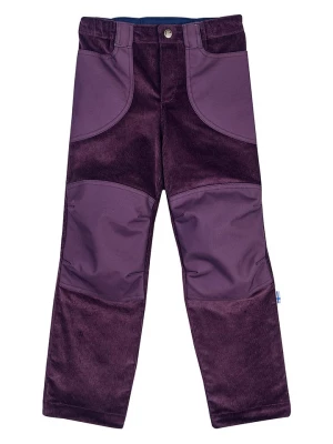 finkid Spodnie sztruksowe "Kilpi" w kolorze fioletowym rozmiar: 100/110
