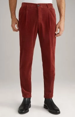 Spodnie sztruksowe Lester w kolorze czerwonym Joop