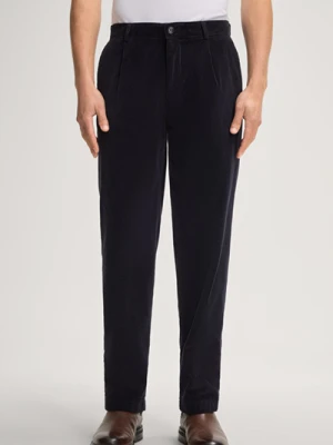 Spodnie sztruksowe Lexter w kolorze granatowym Joop