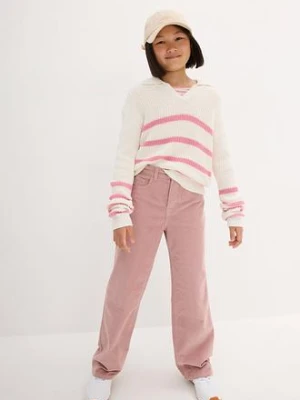 Spodnie sztruksowe, Loose Fit bonprix