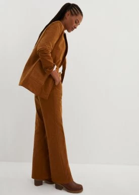 Spodnie sztruksowe Marlena, z bawełny organicznej bonprix