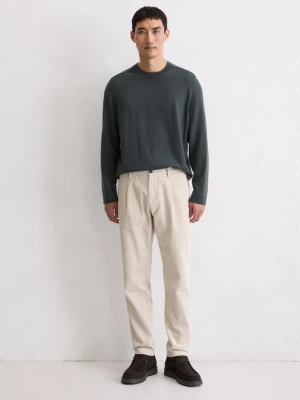 Spodnie sztruksowe model Osby plisy zwężane Marc O'Polo