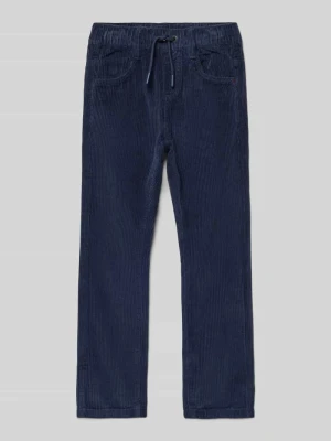 Spodnie sztruksowe o kroju regular fit z czystej bawełny model ‘JOGGSTYLE PELLE’ s.Oliver RED LABEL