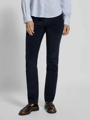 Spodnie sztruksowe o kroju slim fit z mieszanki bawełny model ‘Mary’ BRAX