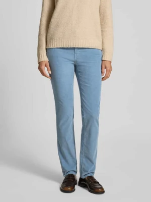Spodnie sztruksowe o kroju slim fit z mieszanki bawełny model ‘Mary’ BRAX