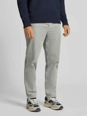 Spodnie sztruksowe o kroju tapered z mieszanki bawełny model ‘LINUS’ Only & Sons