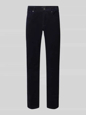 Spodnie sztruksowe w fasonie 5 kieszeni model 'RALSTON' Scotch & Soda Granatowy