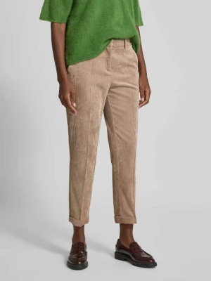 Spodnie sztruksowe w kant model ‘KRYSTAL’ CAMBIO