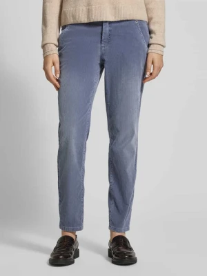 Spodnie sztruksowe z 5 kieszeniami model ‘LIV’ TONI