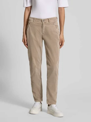 Spodnie sztruksowe z 5 kieszeniami model ‘LIV’ TONI