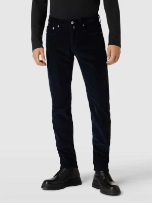 Spodnie sztruksowe z 5 kieszeniami model ‘Lyon’ Pierre Cardin