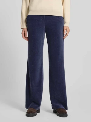 Spodnie sztruksowe z elastycznym pasem i wpuszczanymi kieszeniami model ‘MAINE’ BRAX