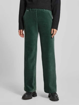 Spodnie sztruksowe z elastycznym pasem i wpuszczanymi kieszeniami model ‘MAINE’ BRAX