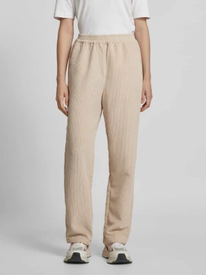 Spodnie sztruksowe z elastycznym pasem LOLLYS LAUNDRY