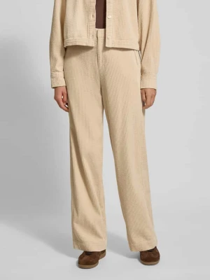 Spodnie sztruksowe z elastycznym pasem model ‘Picana’ MbyM