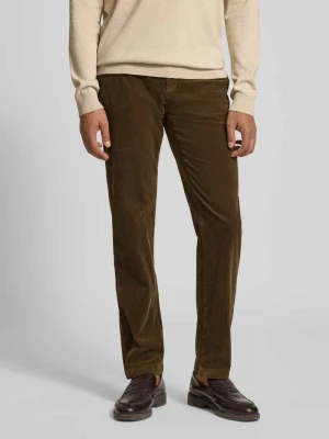 Spodnie sztruksowe z francuskimi wpuszczanymi kieszeniami model 'Tybalt' g1920