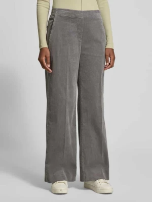 Spodnie sztruksowe z kieszenią z tyłu model ‘Mileni cargo’ Opus