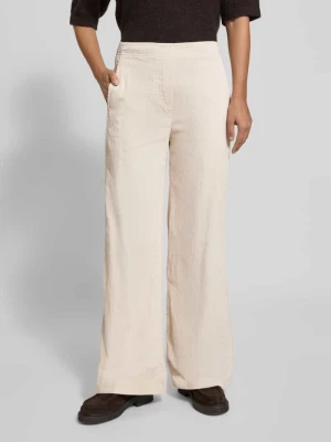 Spodnie sztruksowe z kieszenią z tyłu model ‘Mileni cargo’ Opus