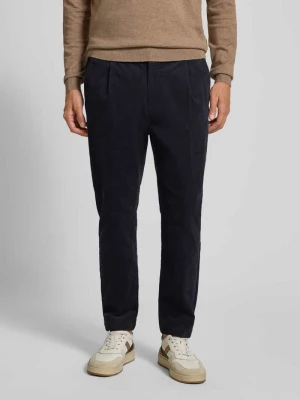 Spodnie sztruksowe z kieszeniami z tyłu model ‘MARC’ casual friday