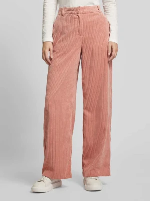 Spodnie sztruksowe z kieszeniami z tyłu model ‘Marnia’ Opus