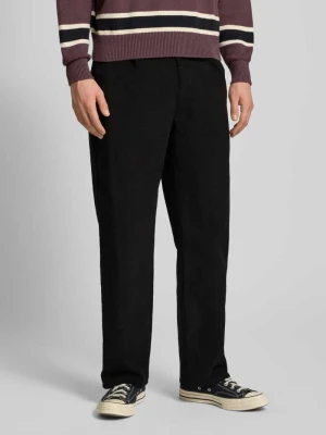 Spodnie sztruksowe z kieszeniami z tyłu model ‘Script’ BLKVIS