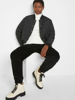 Spodnie sztruksowe z mieszanki bawełny bonprix