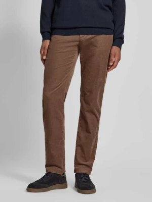 Spodnie sztruksowe z prostą nogawką z mieszanki bawełny model ‘DENTON’ Tommy Hilfiger