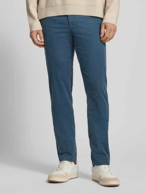 Spodnie sztruksowe z prostą nogawką z mieszanki bawełny model ‘DENTON’ Tommy Hilfiger