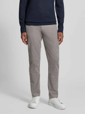 Spodnie sztruksowe z prostą nogawką z mieszanki bawełny model ‘DENTON’ Tommy Hilfiger