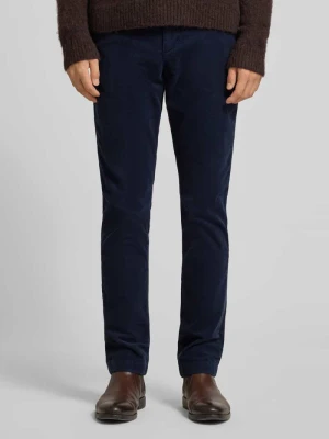 Spodnie sztruksowe z prostą nogawką z mieszanki bawełny model ‘DENTON’ Tommy Hilfiger