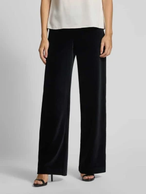 Spodnie sztruksowe z szeroką nogawką model ‘ELAINE’ RAFFAELLO ROSSI