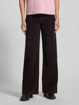 Spodnie sztruksowe z szeroką nogawką model ‘Florida’ LOLLYS LAUNDRY