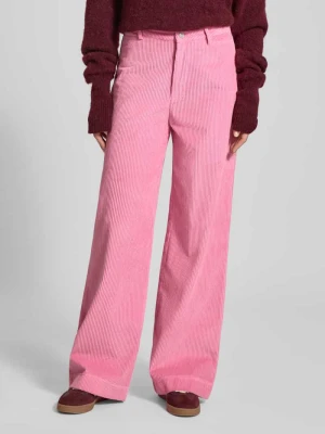 Spodnie sztruksowe z szeroką nogawką z czystej bawełny model ‘Florida’ LOLLYS LAUNDRY