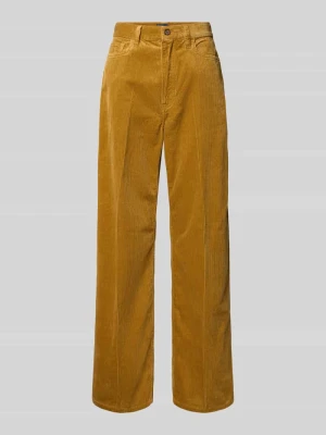Spodnie sztruksowe z szerokimi nogawkami i 5 kieszeniami Polo Ralph Lauren