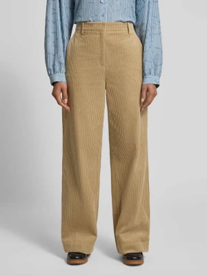 Spodnie sztruksowe z szerokimi nogawkami JAKE*S STUDIO WOMAN