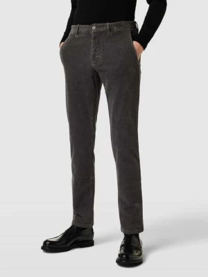 Spodnie sztruksowe z wpuszczanymi kieszeniami w stylu francuskim model ‘DENTON’ Tommy Hilfiger