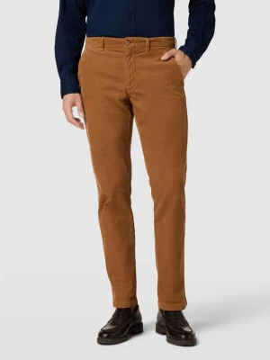 Spodnie sztruksowe z wyhaftowanym logo model ‘DENTON’ Tommy Hilfiger