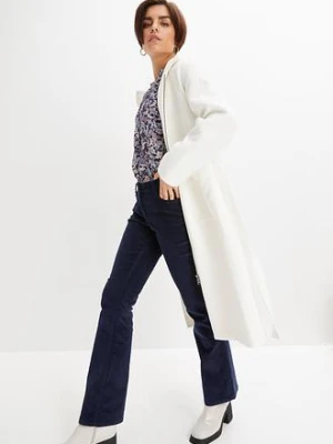 Spodnie sztruksowe ze stretchem o kroju bootcut bonprix