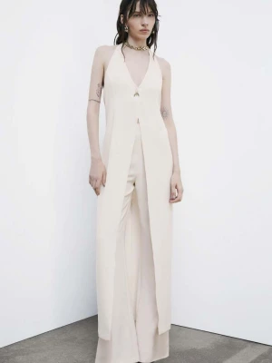 Spodnie szwedy z wysokim stanem PATRIZIA PEPE