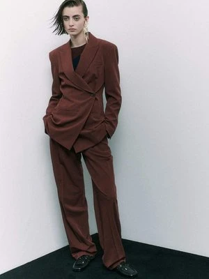 Spodnie szwedy z zaszewkami PATRIZIA PEPE