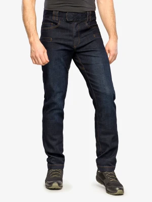 Spodnie taktyczne Helikon-Tex Greyman Tactical Jeans Slim Denim Mid - dark blue