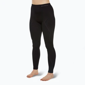 Spodnie termoaktywne damskie Brubeck Extreme Merino czarny