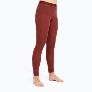 Spodnie termoaktywne damskie Dovre Wool Pants burgundy Bordowy