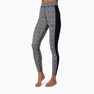Spodnie termoaktywne damskie KARI TRAA Rose High Waist black Szary