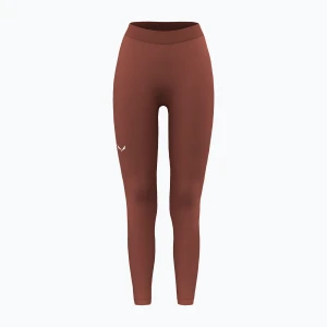 Spodnie termoaktywne damskie Salewa Zebru Medium Warm AMR etruscan red
