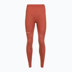 Spodnie termoaktywne damskie Salewa Zebru Medium Warm AMR etruscan red