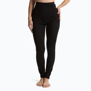 Spodnie termoaktywne damskie WOOLCANO 100% Merino PANT0542 czarny